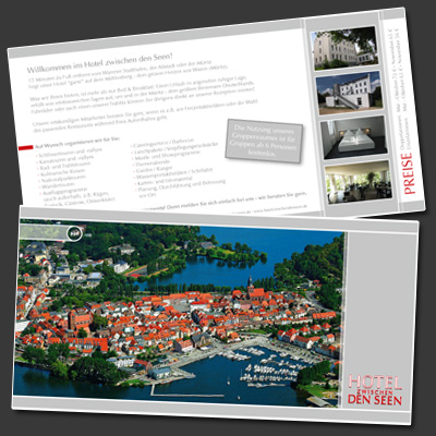 Flyer Hotel zwischen den Seen