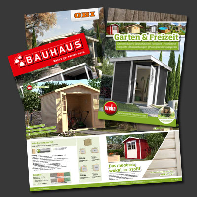 Gartenwelt-Kataloge WEKA Holzbau