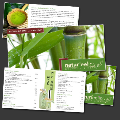 Flyer Naturfeeling
